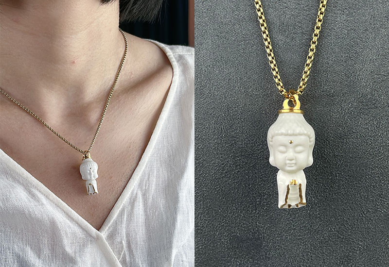 引我前行-佛祖香氛項鍊